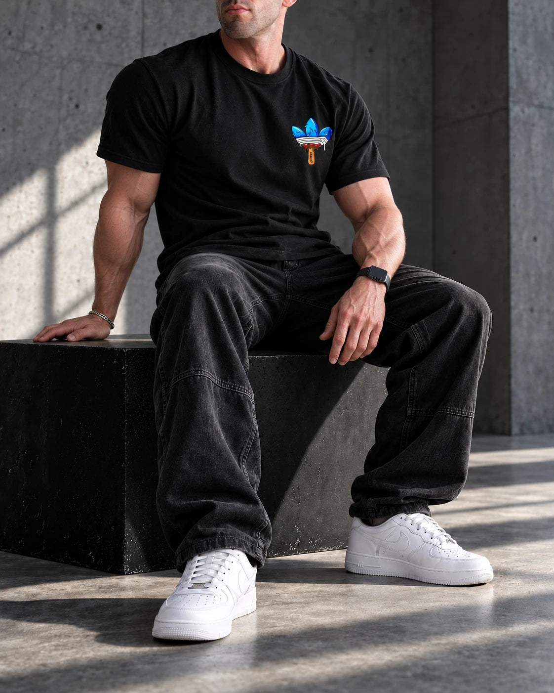 Flexible Diet T-shirt - model view