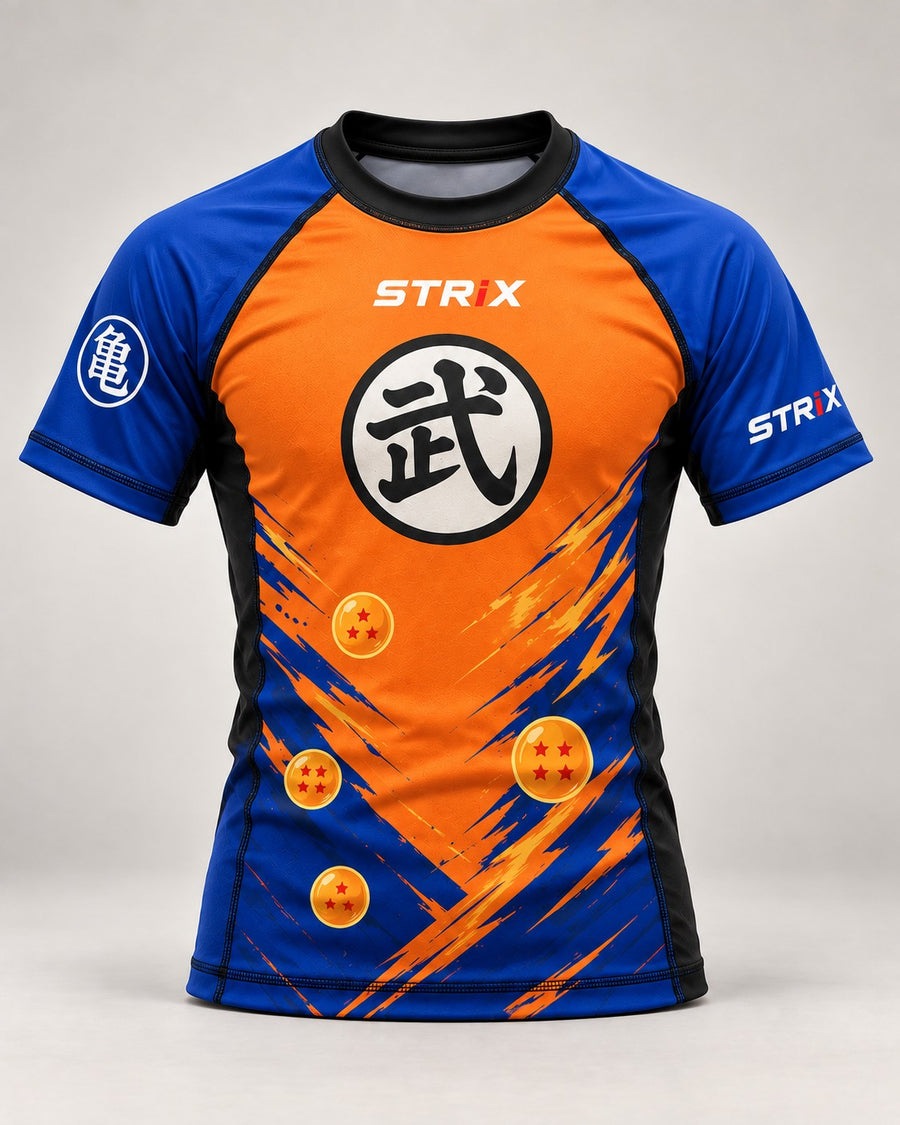 Little Samurai Kids Rash Guard - front view