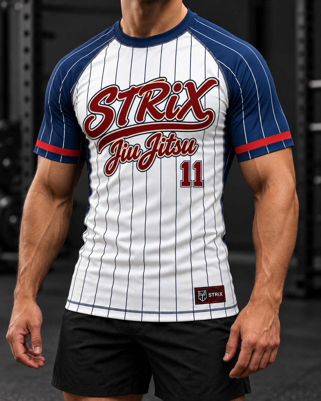 STRiX Varsity Rash Guard 11 - faceless model view
