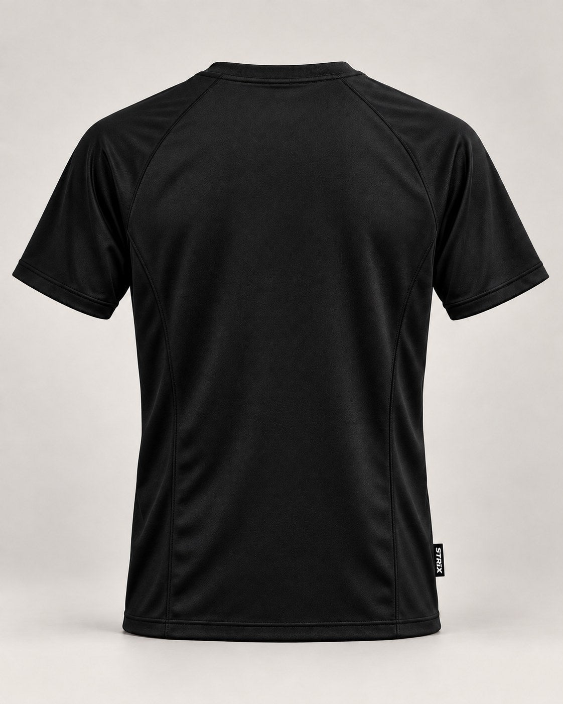 Black Strix T-shirt - back view