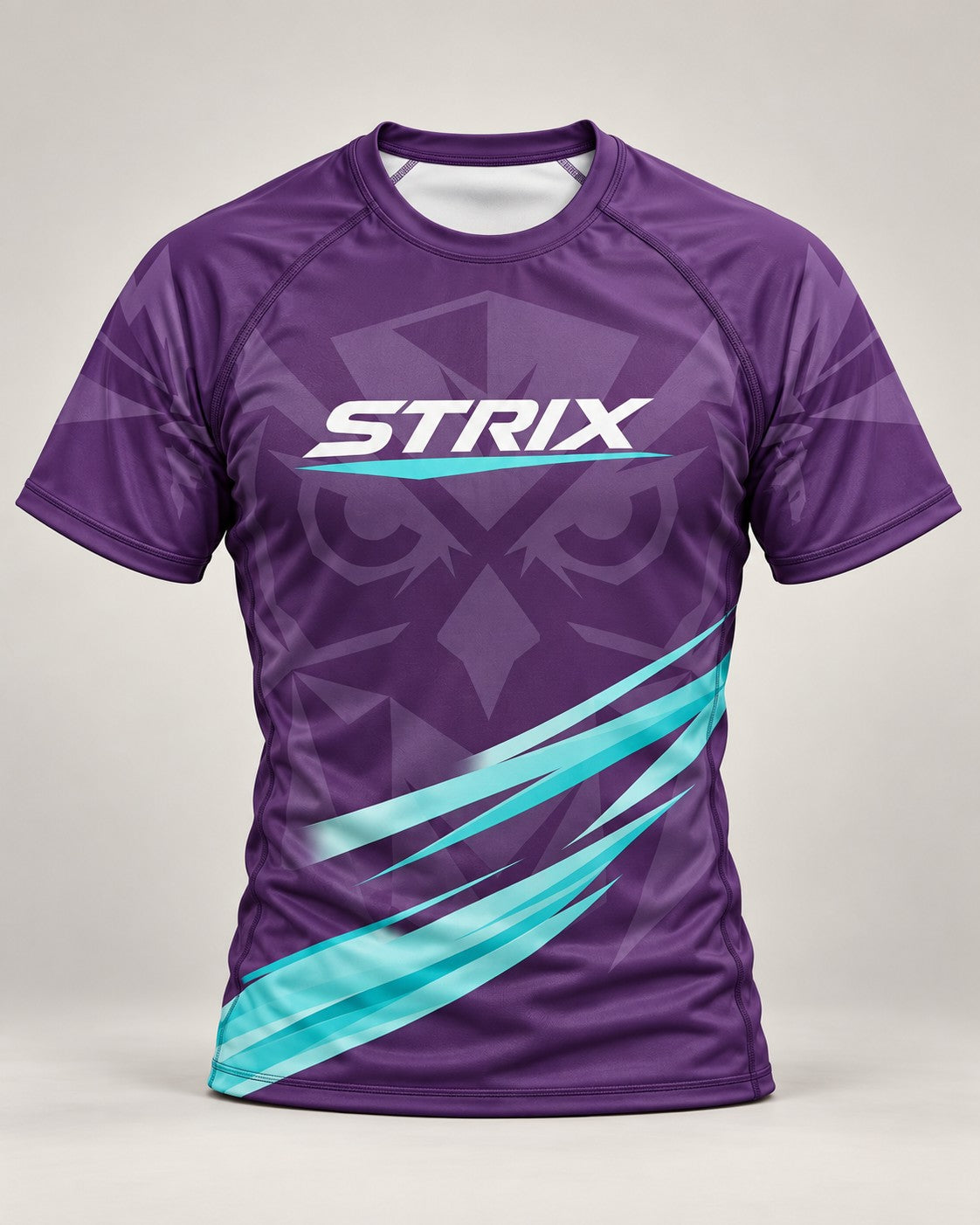 STRIX Purple Tiffany Short Sleeve - front view
