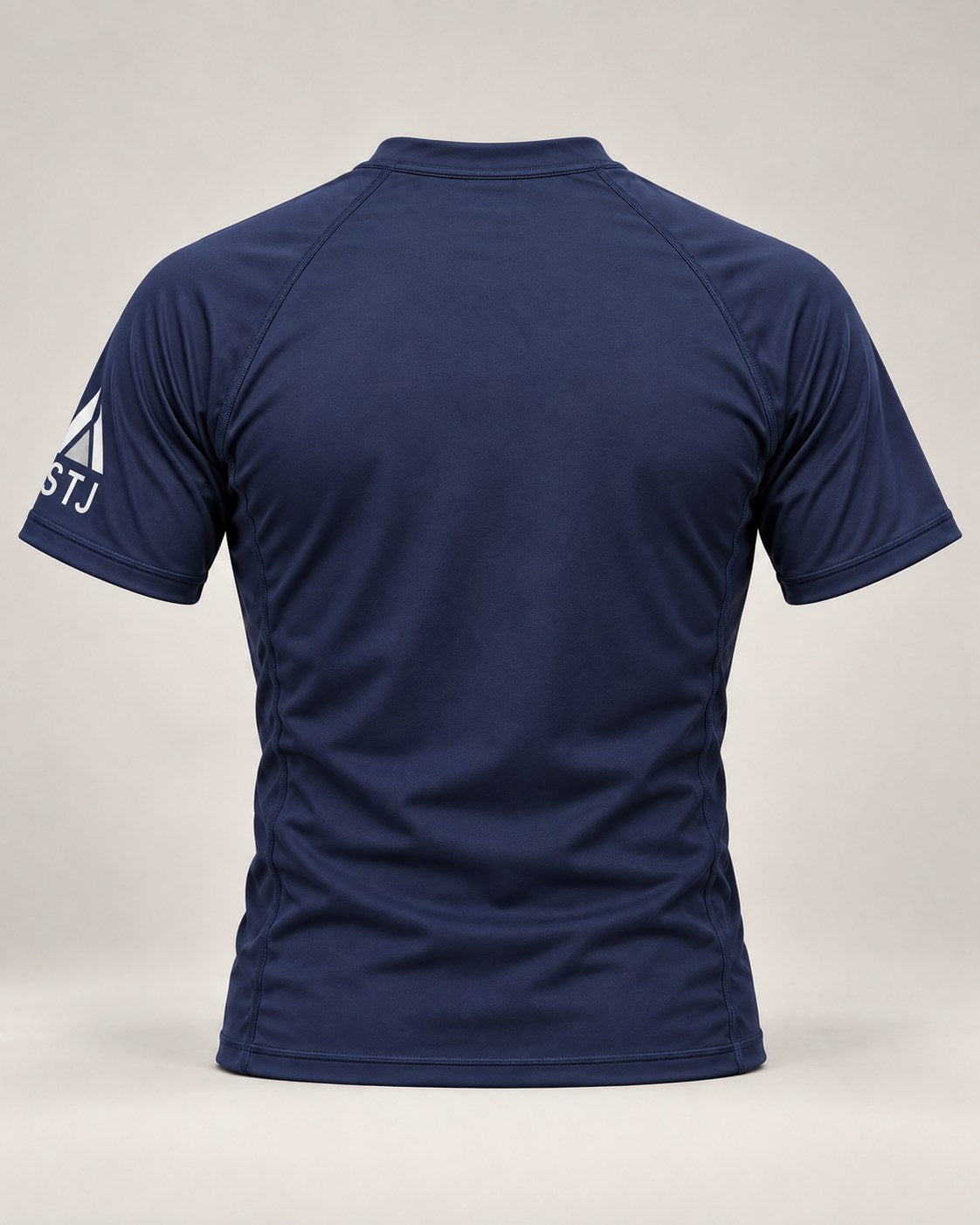 STONE Blue short sleeve - back view