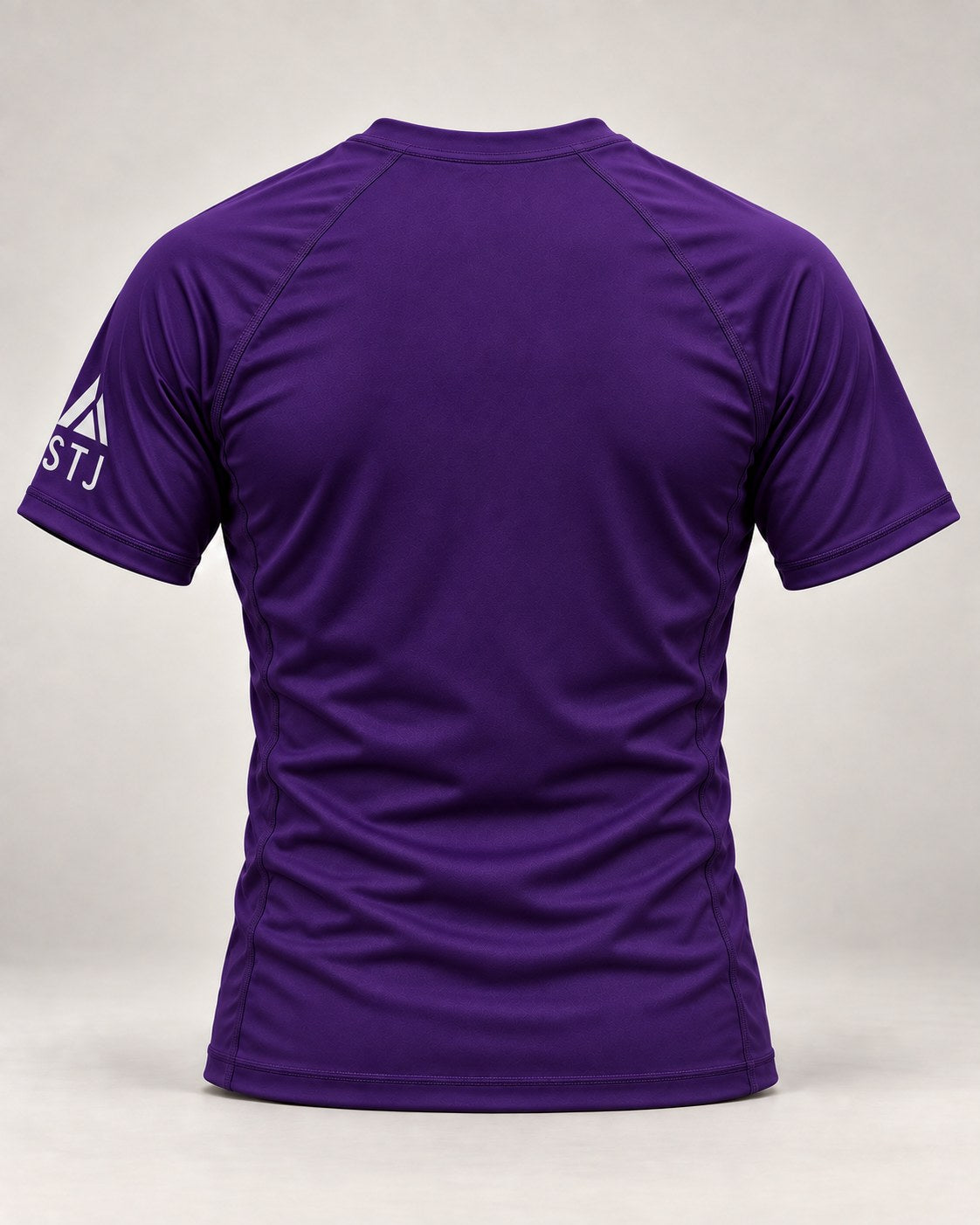 Stone Purple Rash Guard - back view