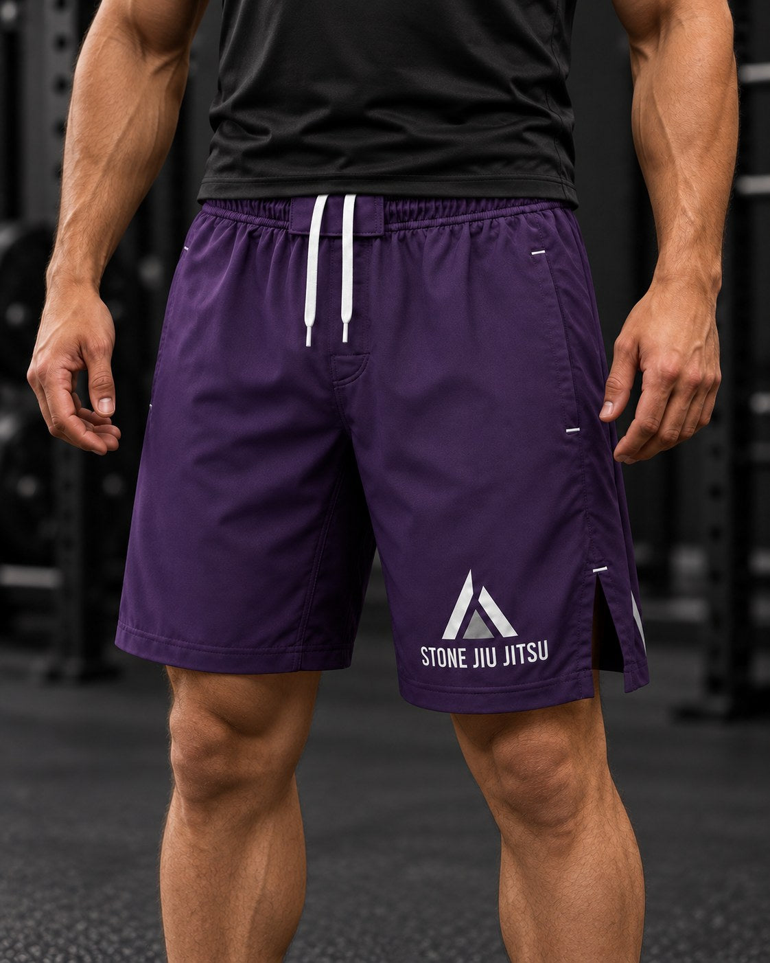 Stone Purple Short - model view