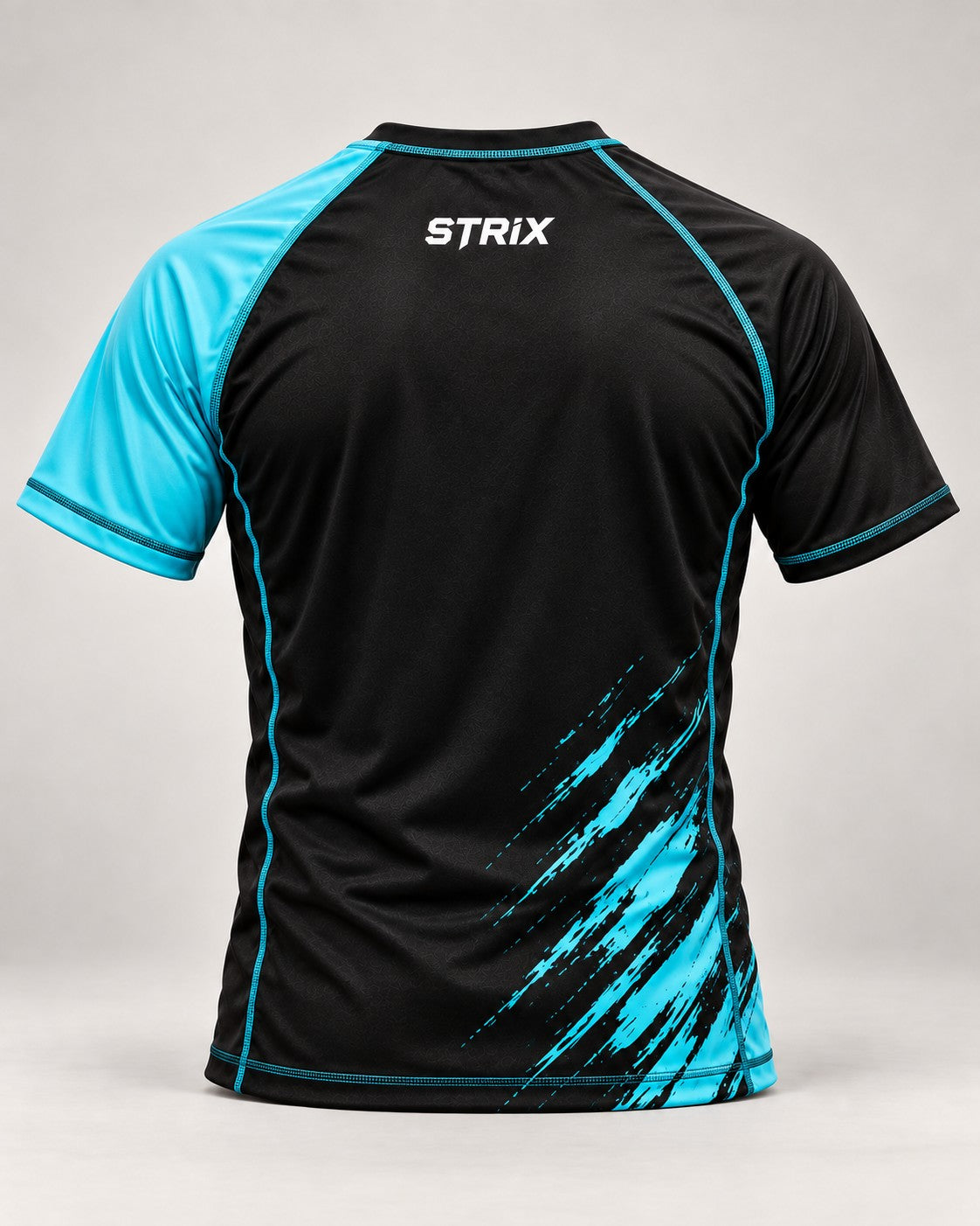 Strix Tiffany Black Rash Guard - back view