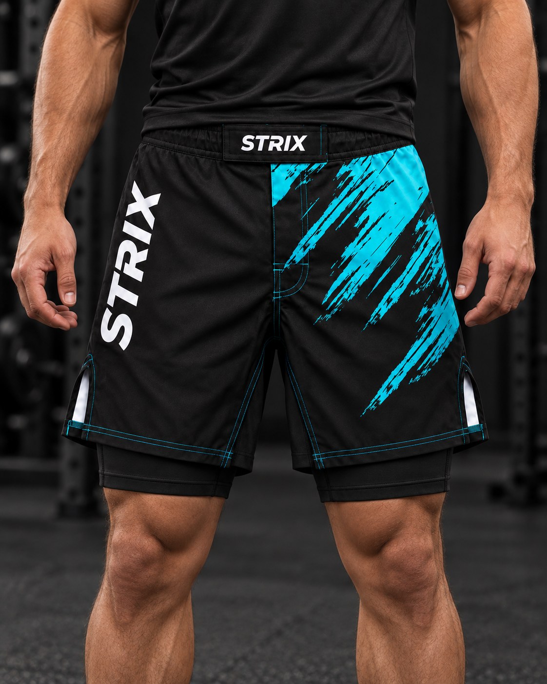 Tiffany Strix Short - Style B - model view