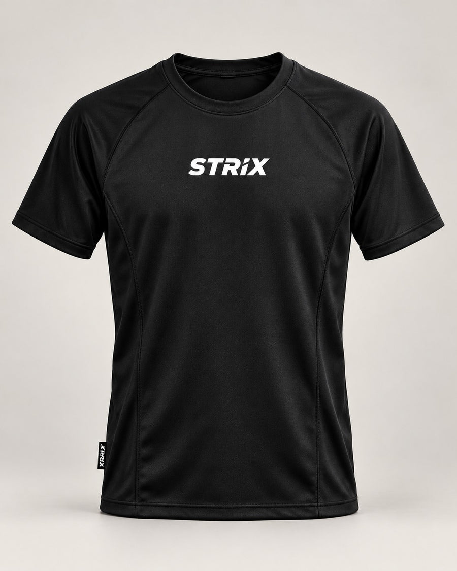 Black Strix T-shirt - front view